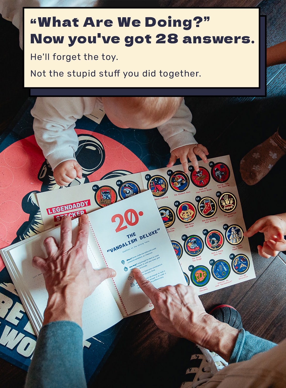 The Best Dad Book Bundle (Stickers & Poster included!)