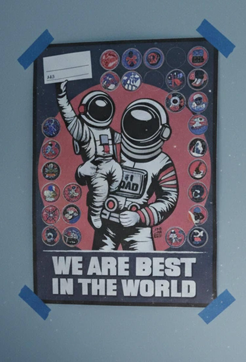 The Best Dad Book Bundle (Stickers & Poster included!)