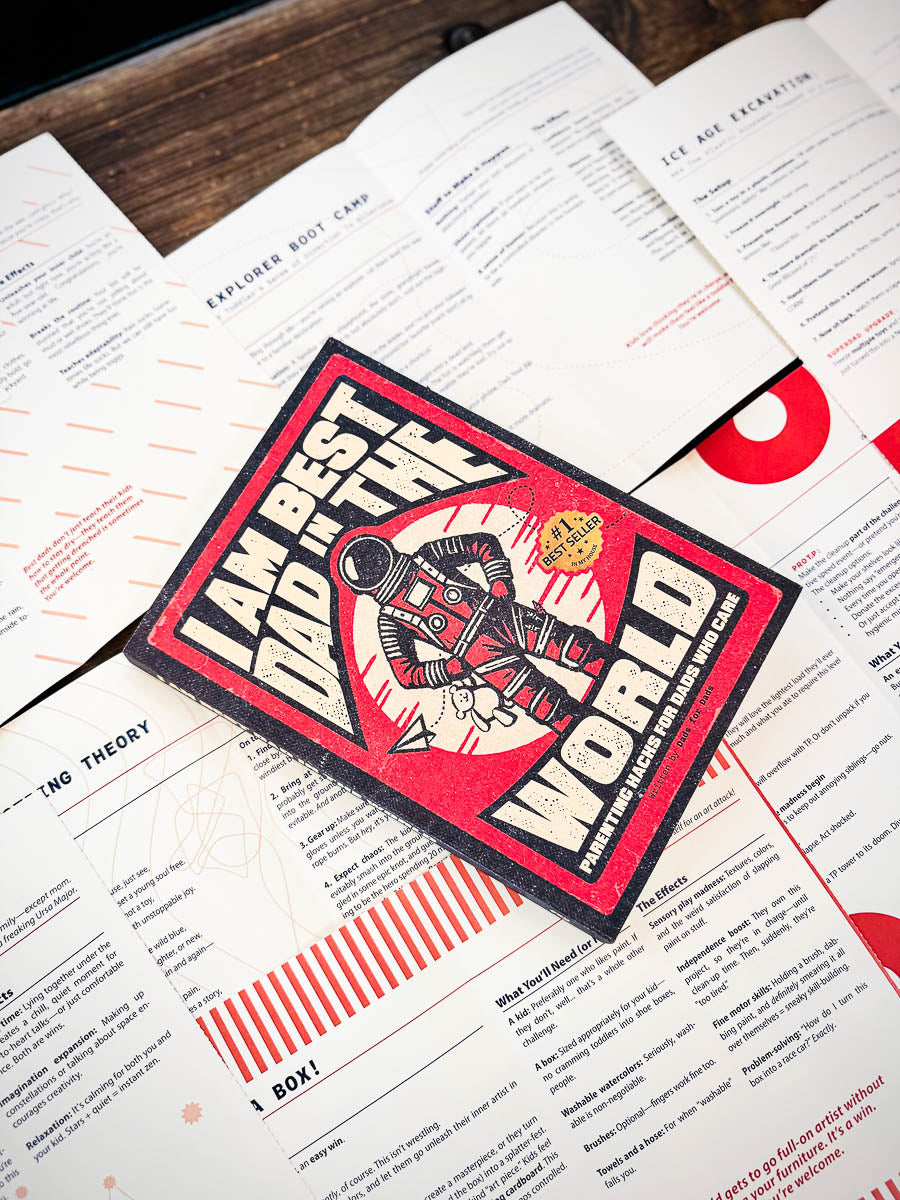The Best Dad Book Bundle (Stickers & Poster included!)